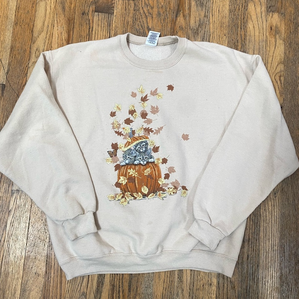 Vintage Cat Sweatshirt